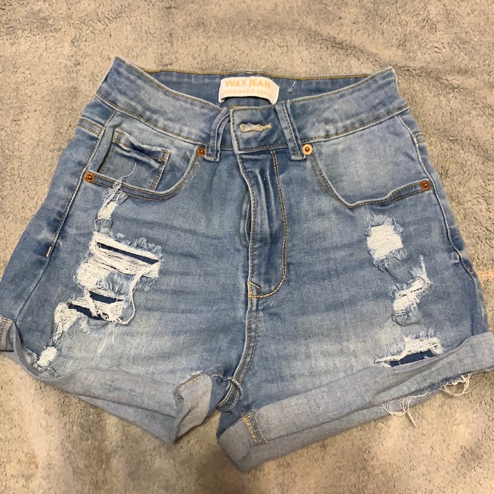 Jean shorts size-S